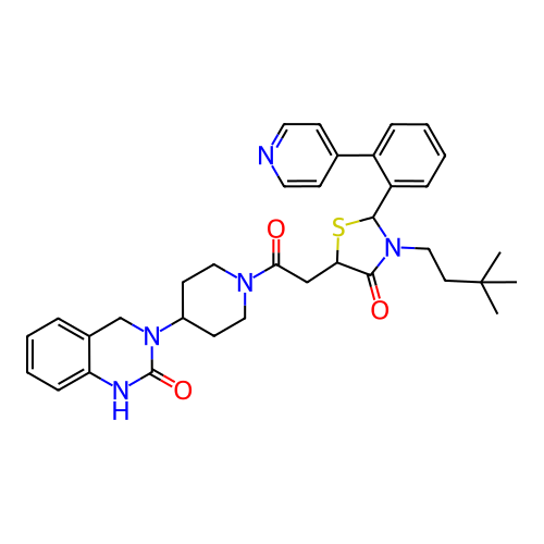 Chemical structure of BindingDB Monomer ID 50447340