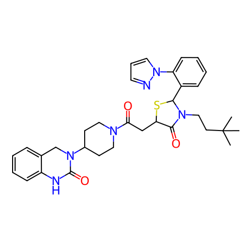 Chemical structure of BindingDB Monomer ID 50447342
