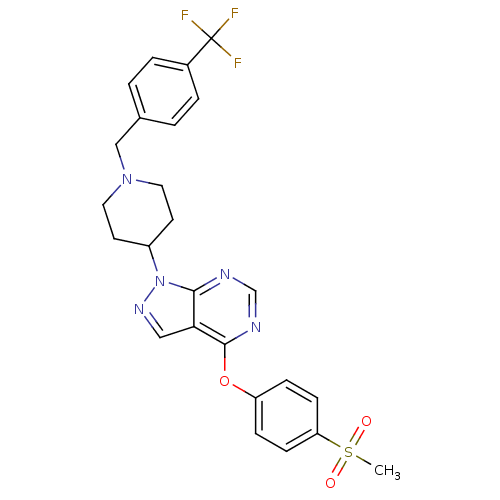 Chemical structure of BindingDB Monomer ID 50447396