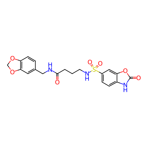 Chemical structure of BindingDB Monomer ID 50447419