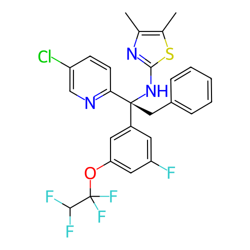Chemical structure of BindingDB Monomer ID 50447542