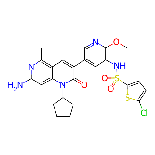 Chemical structure of BindingDB Monomer ID 50447626