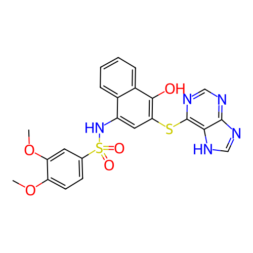 Chemical structure of BindingDB Monomer ID 50447756