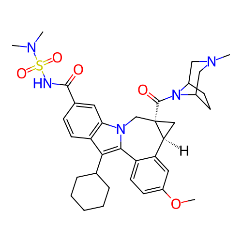 Chemical structure of BindingDB Monomer ID 50448498