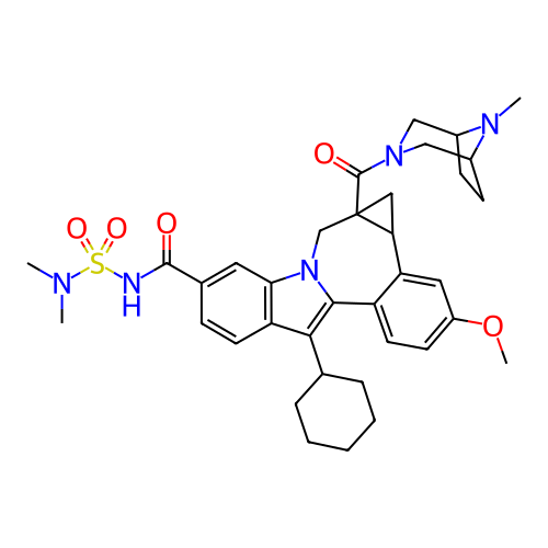 Chemical structure of BindingDB Monomer ID 50448500