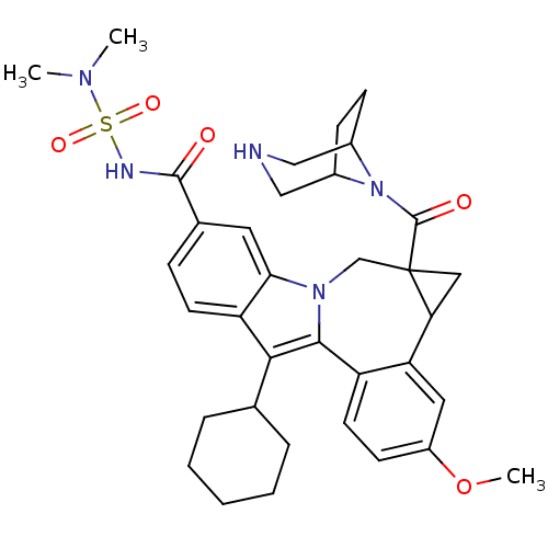 Chemical structure of BindingDB Monomer ID 50448503