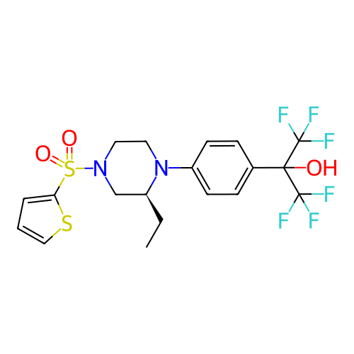 Chemical structure of BindingDB Monomer ID 50448575