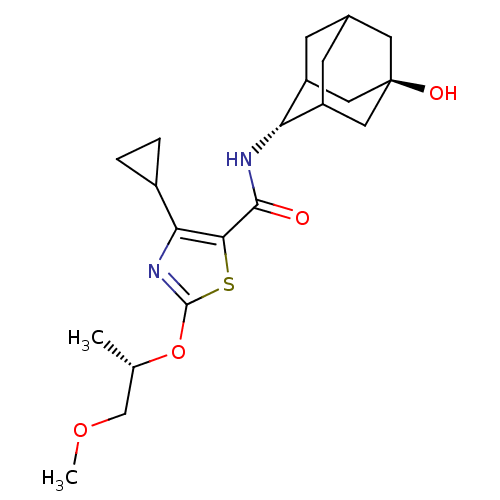 Chemical structure of BindingDB Monomer ID 50448734