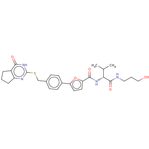 Chemical structure of BindingDB Monomer ID 50450400