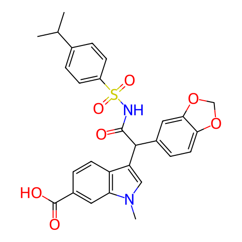 Chemical structure of BindingDB Monomer ID 50451439