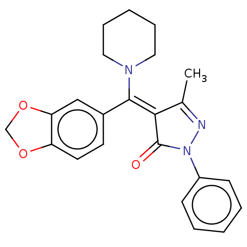 Chemical structure of BindingDB Monomer ID 50455039