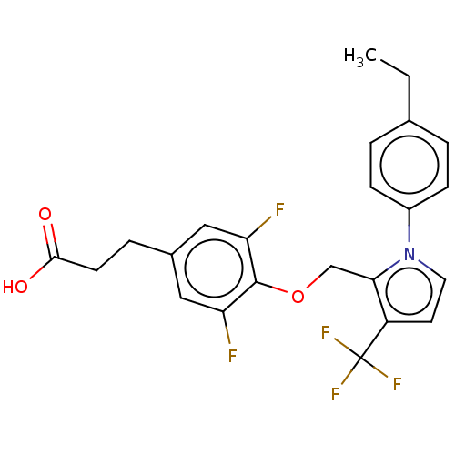Chemical structure of BindingDB Monomer ID 50455219