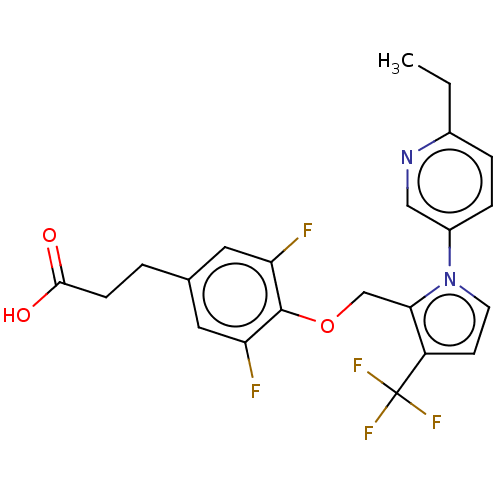 Chemical structure of BindingDB Monomer ID 50455233