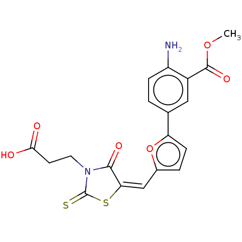Chemical structure of BindingDB Monomer ID 50455281