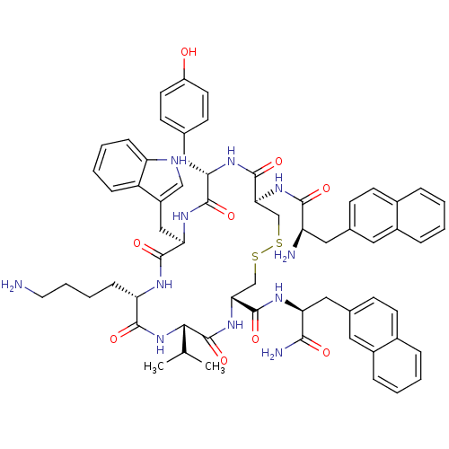 Chemical structure of BindingDB Monomer ID 50455453