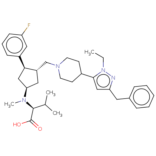 Chemical structure of BindingDB Monomer ID 50457461