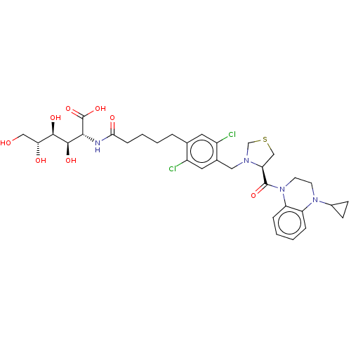 Chemical structure of BindingDB Monomer ID 50459159