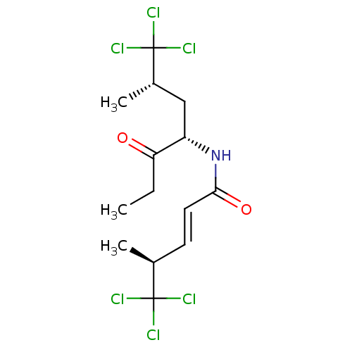 Chemical structure of BindingDB Monomer ID 50461447
