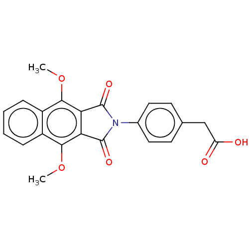 Chemical structure of BindingDB Monomer ID 50461455