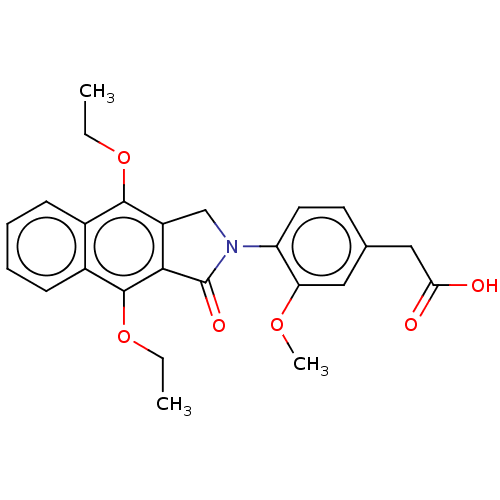 Chemical structure of BindingDB Monomer ID 50461460