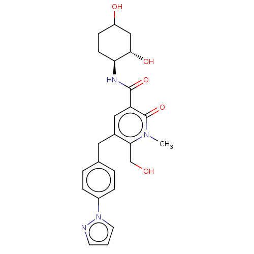 Chemical structure of BindingDB Monomer ID 50461822