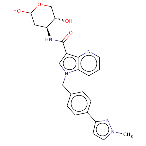 Chemical structure of BindingDB Monomer ID 50461824