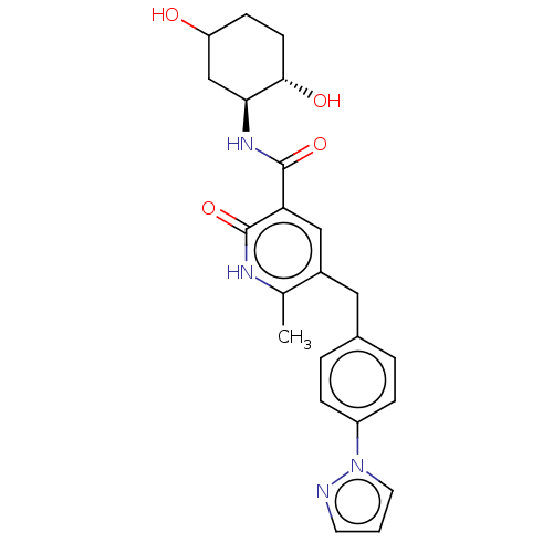Chemical structure of BindingDB Monomer ID 50461829