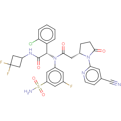 Chemical structure of BindingDB Monomer ID 50465389