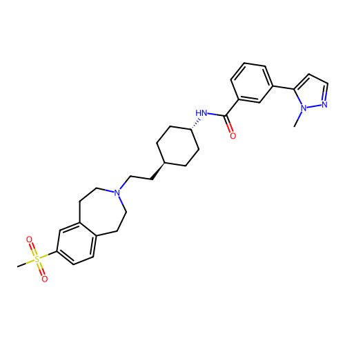Chemical structure of BindingDB Monomer ID 50474386