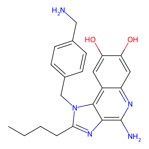 Chemical structure of BindingDB Monomer ID 50476156