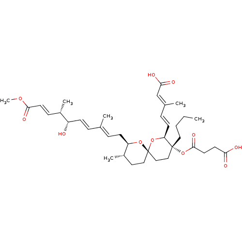 Chemical structure of BindingDB Monomer ID 50479282