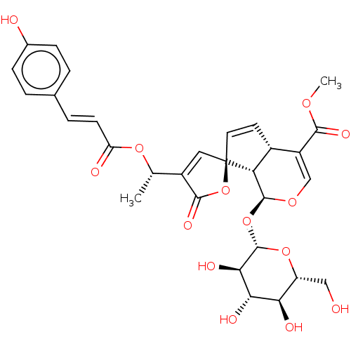 Chemical structure of BindingDB Monomer ID 50480282