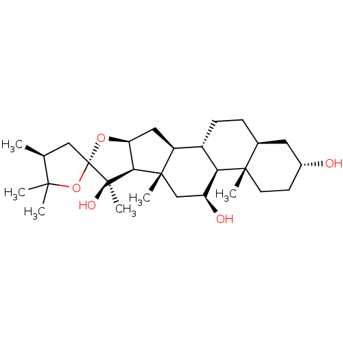 Chemical structure of BindingDB Monomer ID 50482567