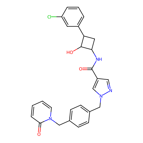 Chemical structure of BindingDB Monomer ID 50483559