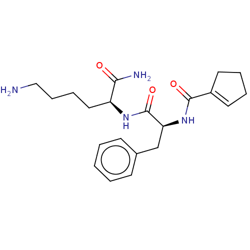 Chemical structure of BindingDB Monomer ID 50491283