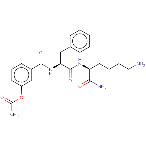 Chemical structure of BindingDB Monomer ID 50491313