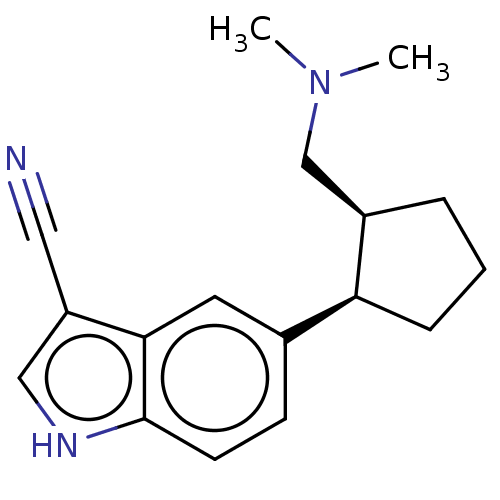 Chemical structure of BindingDB Monomer ID 50491395