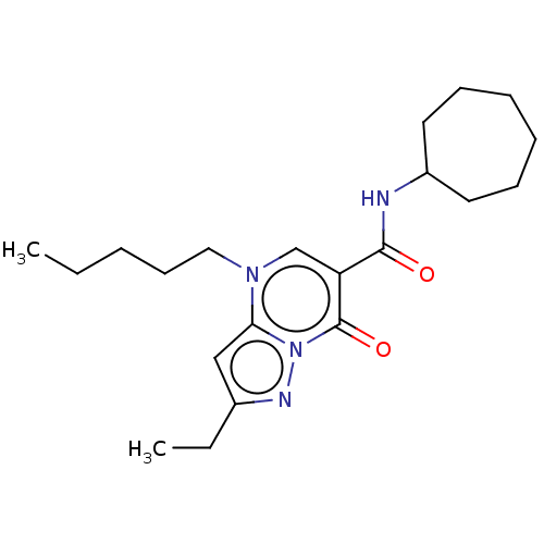 Chemical structure of BindingDB Monomer ID 50491574