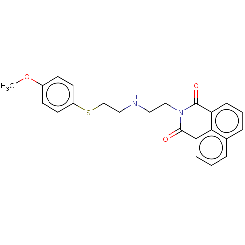Chemical structure of BindingDB Monomer ID 50491615