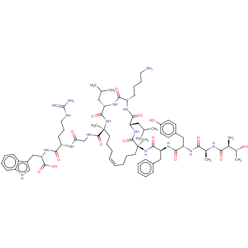 Chemical structure of BindingDB Monomer ID 50492321