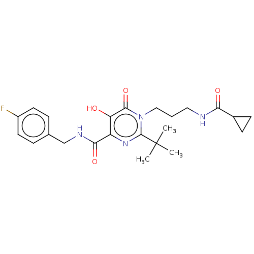 Chemical structure of BindingDB Monomer ID 50493911
