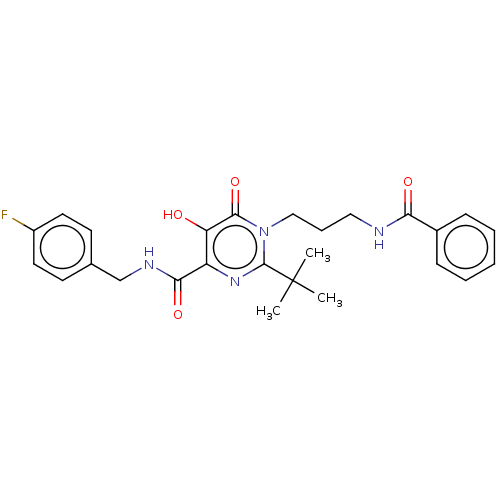 Chemical structure of BindingDB Monomer ID 50493928