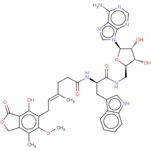Chemical structure of BindingDB Monomer ID 50494942