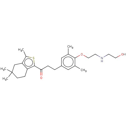 Chemical structure of BindingDB Monomer ID 50496000