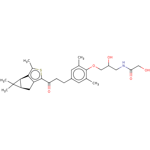 Chemical structure of BindingDB Monomer ID 50496001