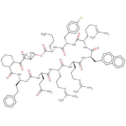 Chemical structure of BindingDB Monomer ID 50496837