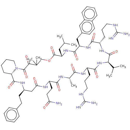 Chemical structure of BindingDB Monomer ID 50496842