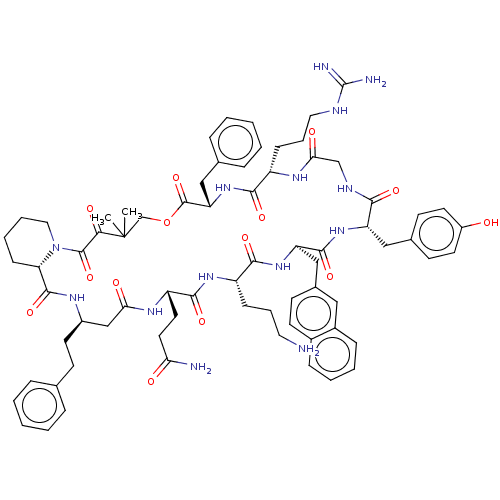 Chemical structure of BindingDB Monomer ID 50496844