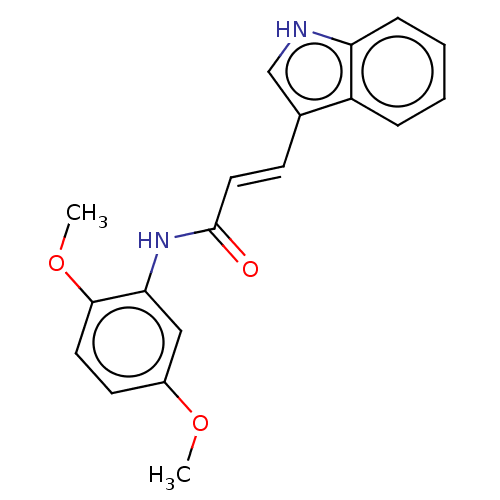 Chemical structure of BindingDB Monomer ID 50497161