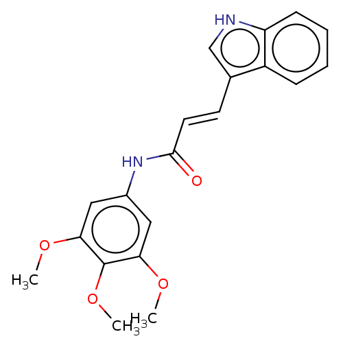 Chemical structure of BindingDB Monomer ID 50497167